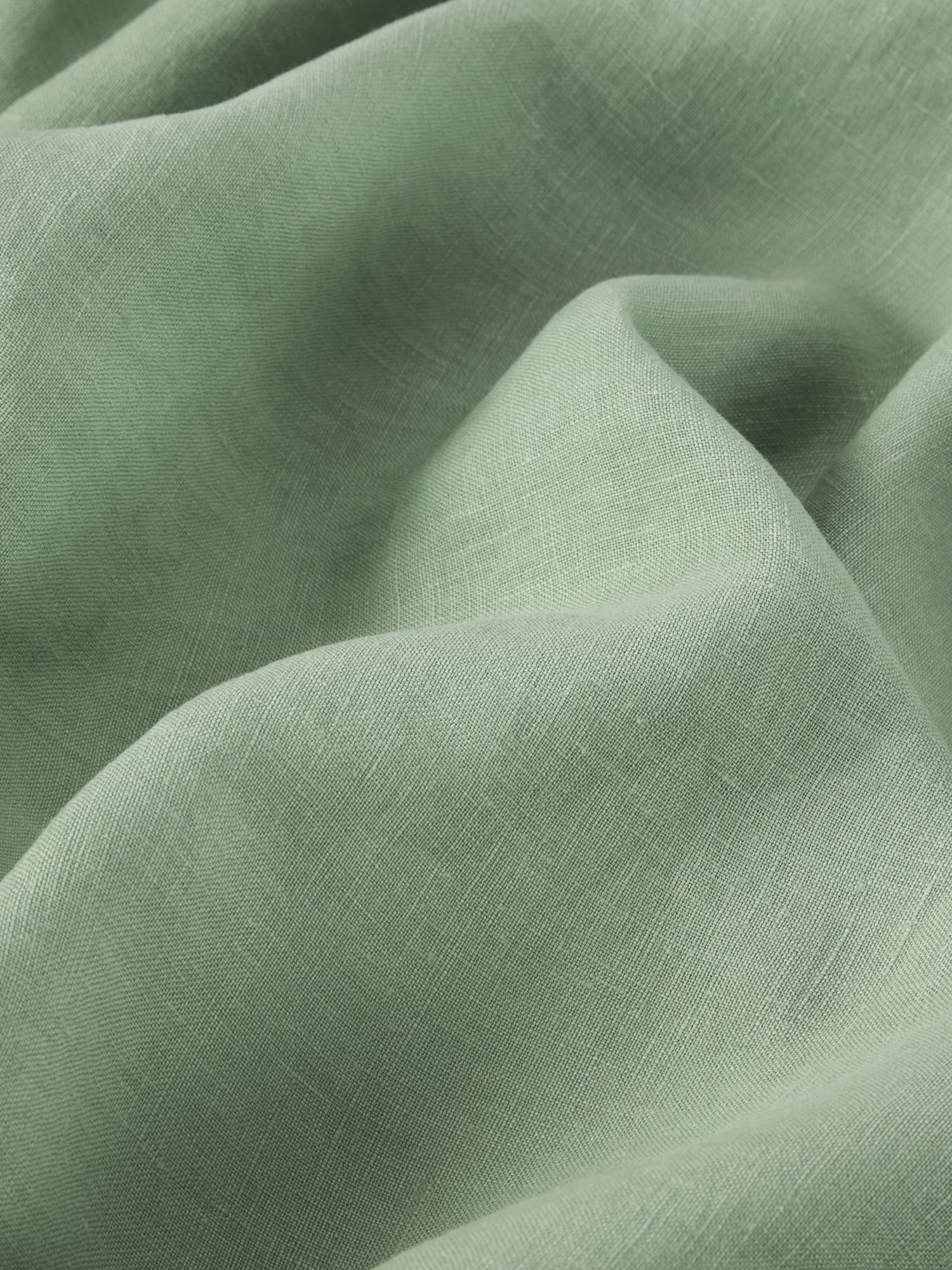 Sage Green Linen Blend Bedding Set - Image 2