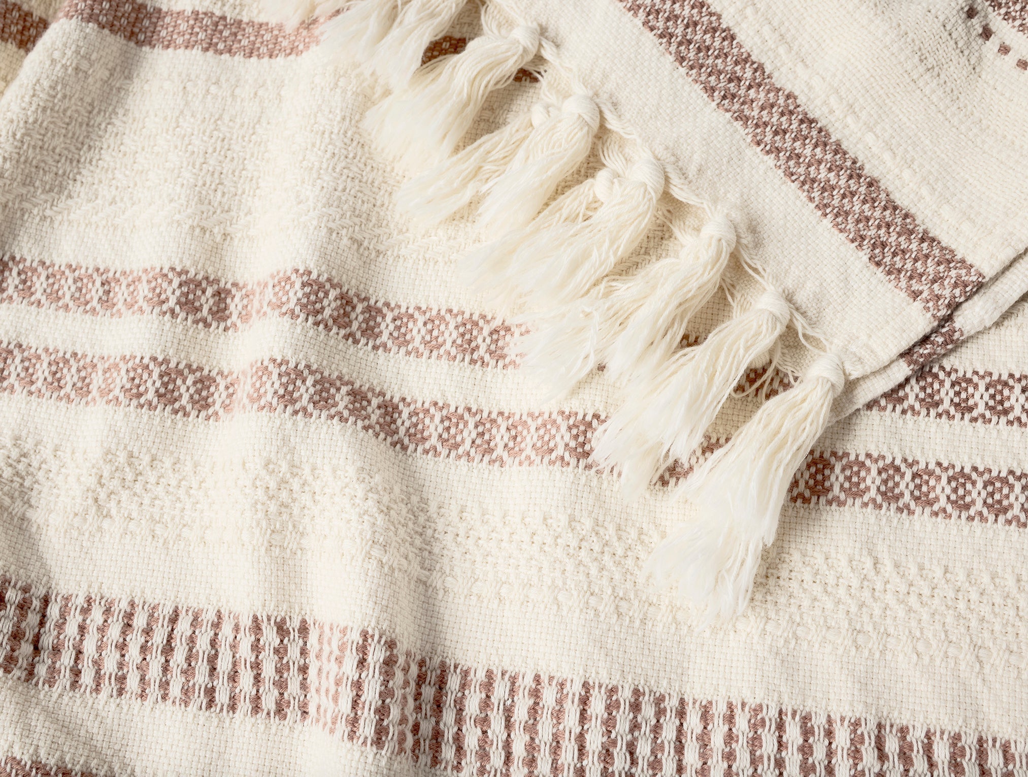 Natural Classic Textile Throw Blanket for Everyday Comfort - Image 4