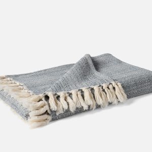 Natural Classic Textile Throw Blanket for Everyday