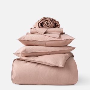Crinkled Percale Bedding Bundle for Everyday Comfort