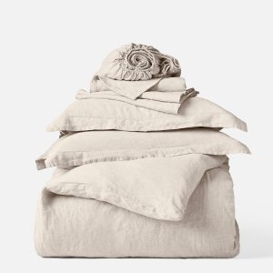 Relaxed Linen Bedding Bundle for Everyday Comfort