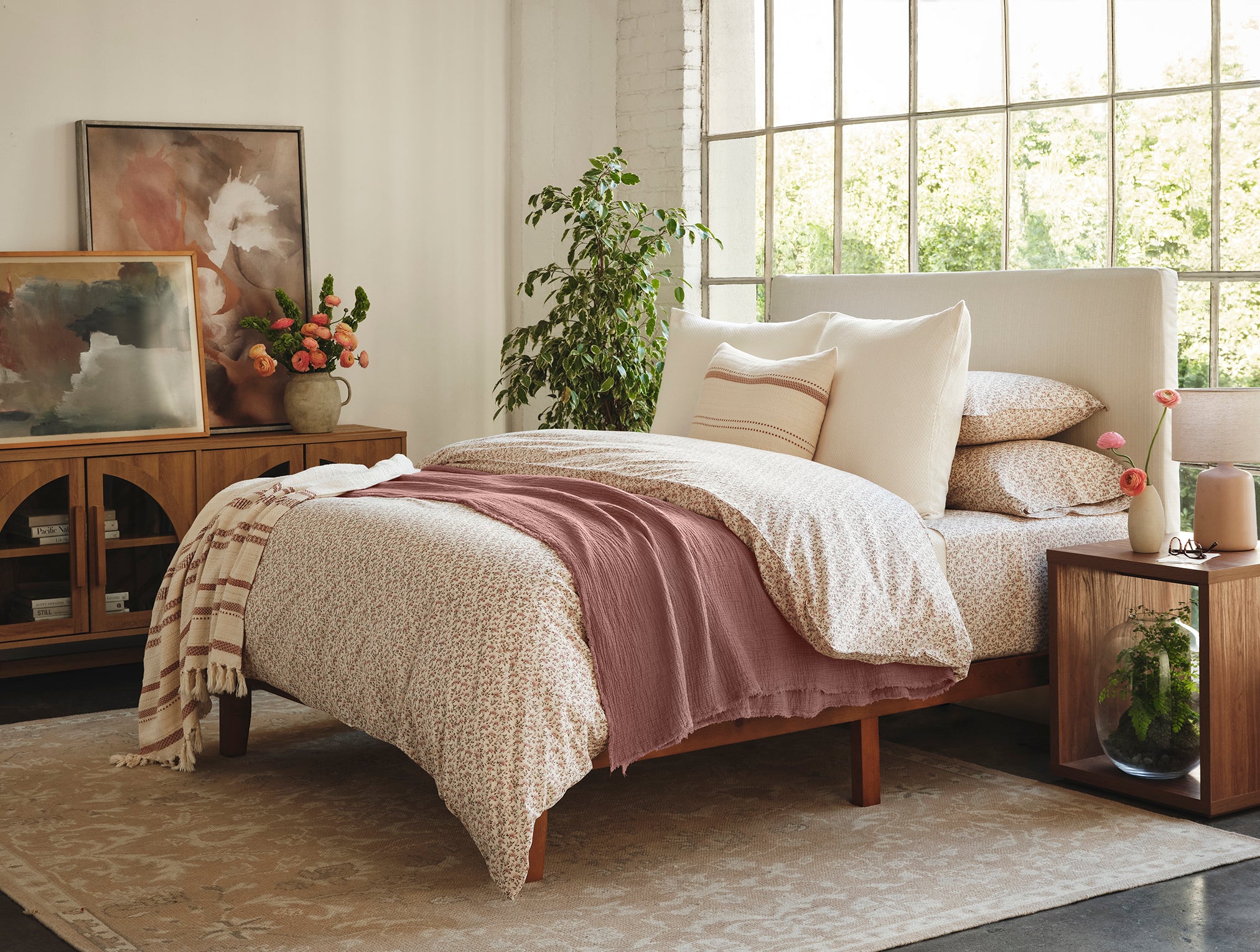 Natural Classic Textile Throw Blanket for Everyday Comfort - Image 2