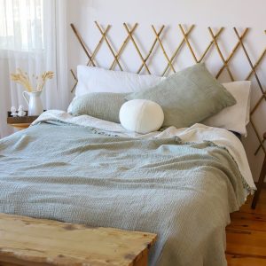100 % Soft 4 Layer Gauze Blanket, Cotton Muslin King Bedcover, Organic Muslin Throw Blanket, Bedspread, Turkish Blanket