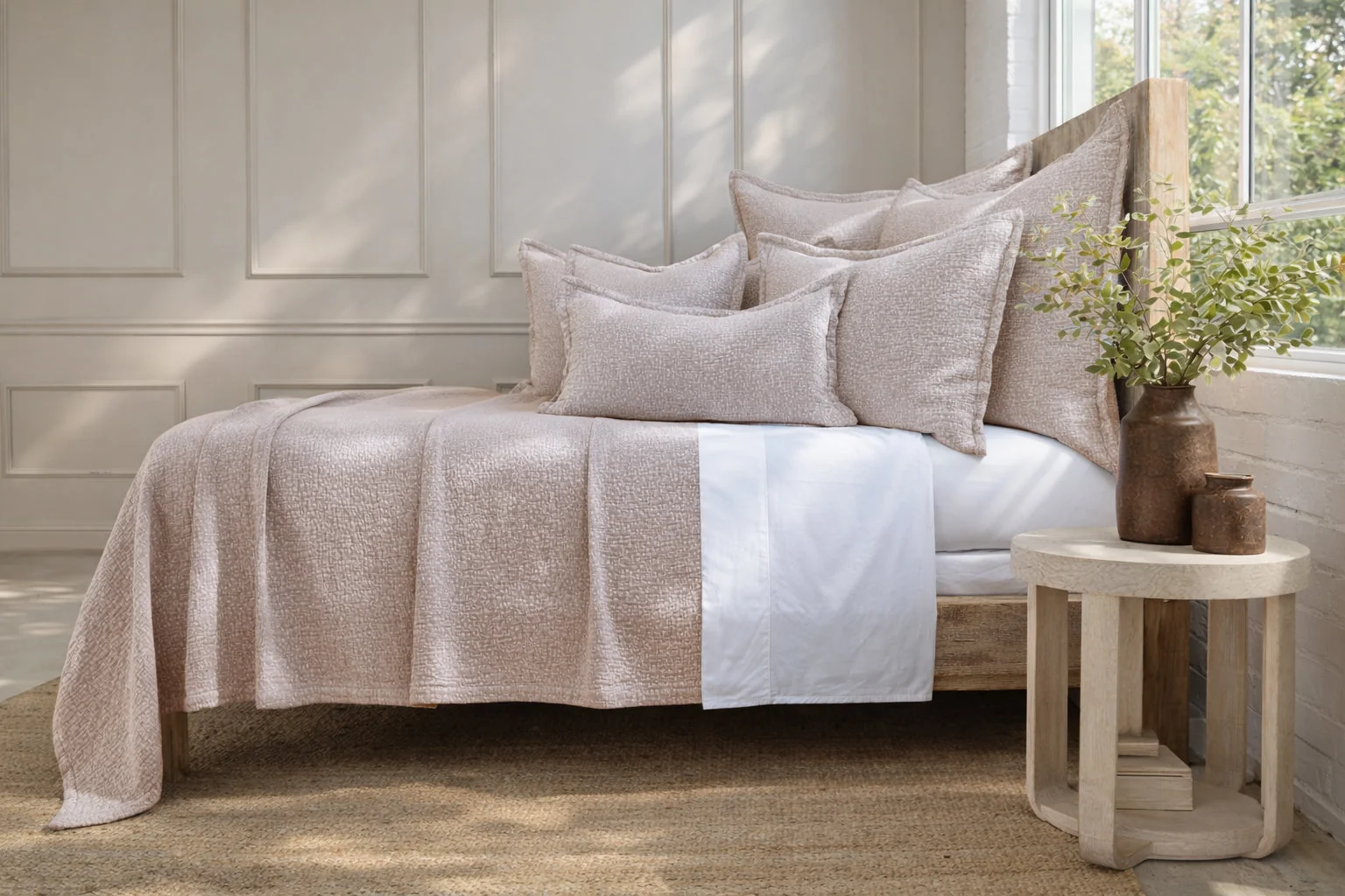 Natural home textiles