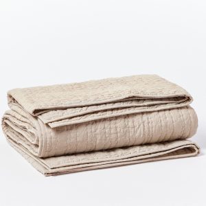 Hazel Handstitched Textile Quilt Set for Everyday Comfort